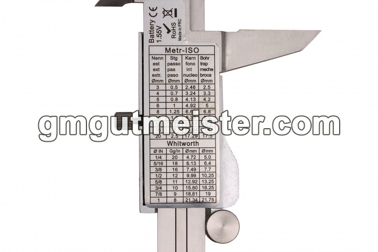 ШТАНГЕНЦИРКУЛЬ GUT MECHANIC L-150MM (ЕЛЕКТРОННИЙ) VCD00150 купити
